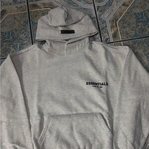 ESSENTIALS Fear of God Men’s light Gray Top  New With Tags